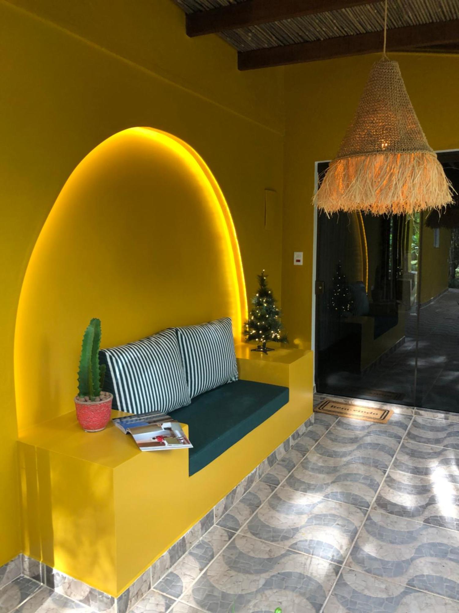 Pousada Jardim Boemio กานาเนยา ภายนอก รูปภาพ