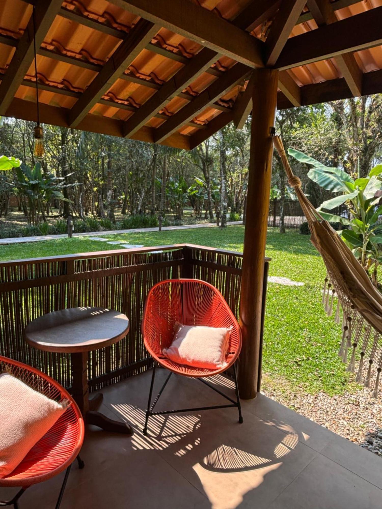 Pousada Jardim Boemio กานาเนยา ภายนอก รูปภาพ