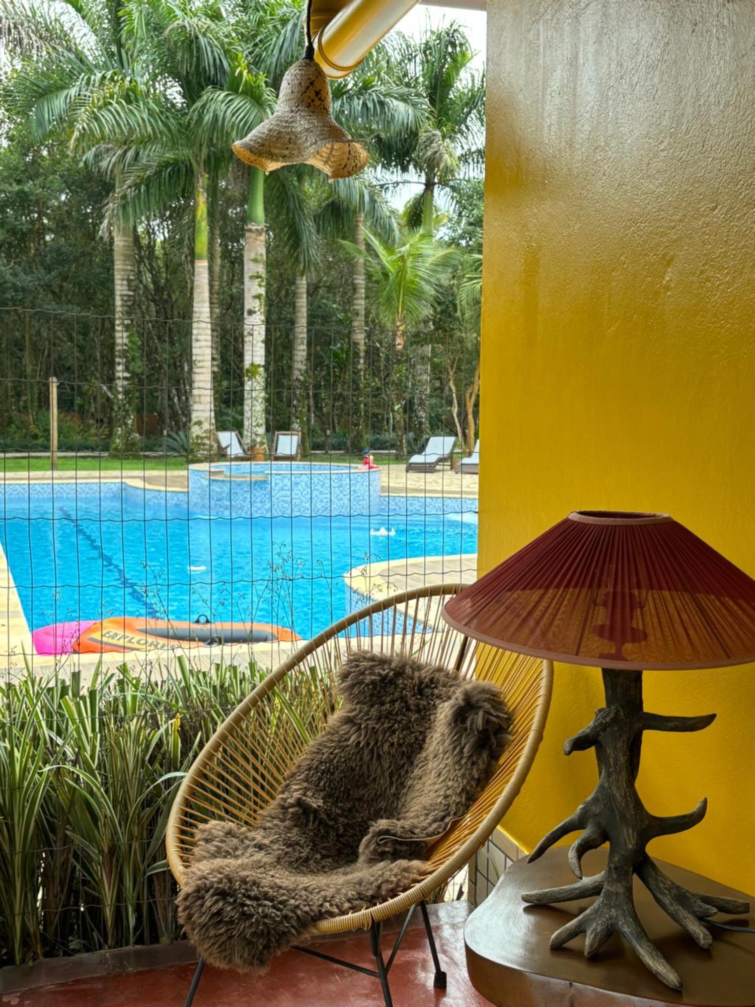 Pousada Jardim Boemio กานาเนยา ภายนอก รูปภาพ